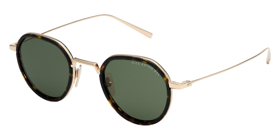 Dita® ARTOA.82x Sunglasses DT DTS475-A-01 45 - White Gold/Dark Tortoise