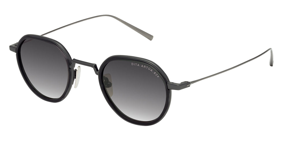 Dita® ARTOA.82x Sunglasses DT DTS475-A-02 45 - Black Iron/Ink Swirl/Antique Silver