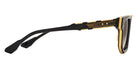 Dita® MACH-NINE Sunglasses DT DTS478-A-01 54 - Black Glass/Yellow Gold