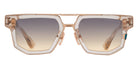 Dita® MACH-NINE Sunglasses DT DTS478-A-02 54 - Khaki Crystal/Rose Gold