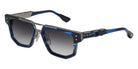 Dita® MACH-NINE Sunglasses DT DTS478-A-03 54 - Blue Swirl/Antique Silver
