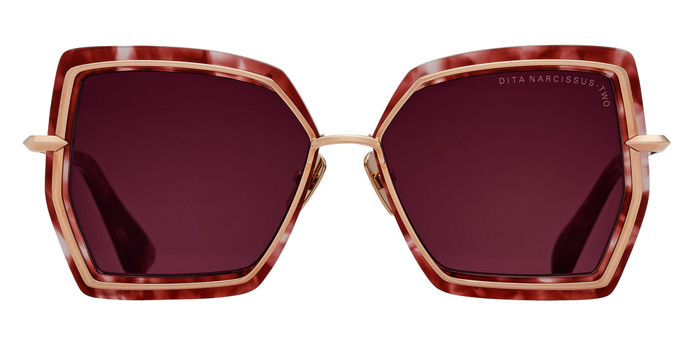 Dita® NARCISSUS-TWO Sunglasses DT DTS479-A-02 54 - Rose Gold/Rose Tortoise