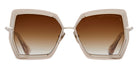 Dita® NARCISSUS-TWO Sunglasses DT DTS479-A-03 54 - Silver/Khaki Crystal