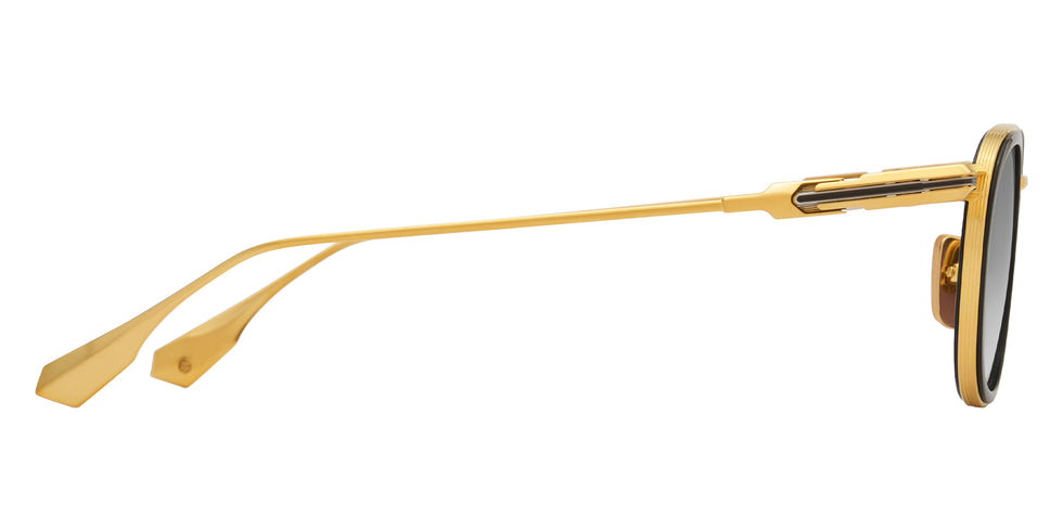 Dita® LINEAGE.68x Sunglasses DT DTS482-A-01 46 - Yellow Gold/Black/Shiny Silver