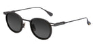 Dita® LINEAGE.68x Sunglasses DT DTS482-A-02 46 - Black Iron/Ink Swirl/Shiny Silver