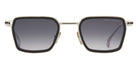 Dita® LINEAGE.70x Sunglasses DT DTS483-A-03 48 - Shiny Silver/Black Glass/Black Iron