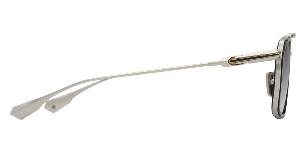 Dita® LINEAGE.99x Sunglasses DT DTS484-A-02 53 - Shiny Silver/Navy/Yellow Gold