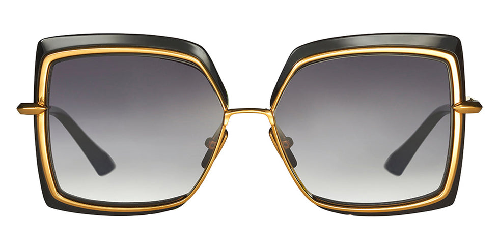Dita® NARCISSUS Sunglasses DT DTS503-58-01-Z 58 - Black/Yellow Gold