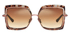 Dita® NARCISSUS Sunglasses DT DTS503-58-02-Z 58 - Cream Tortoise/Rose Gold