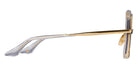 Dita® NARCISSUS Sunglasses DT DTS503-58-04 58 - Crystal Clear/Yellow Gold