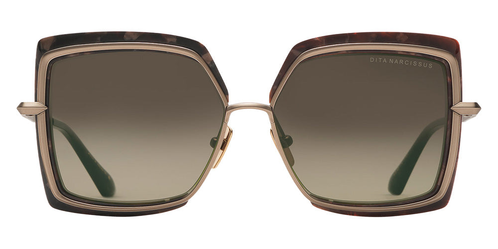 Dita® NARCISSUS Sunglasses DT DTS503-58-06 58 - Desert Abalone/Champagne