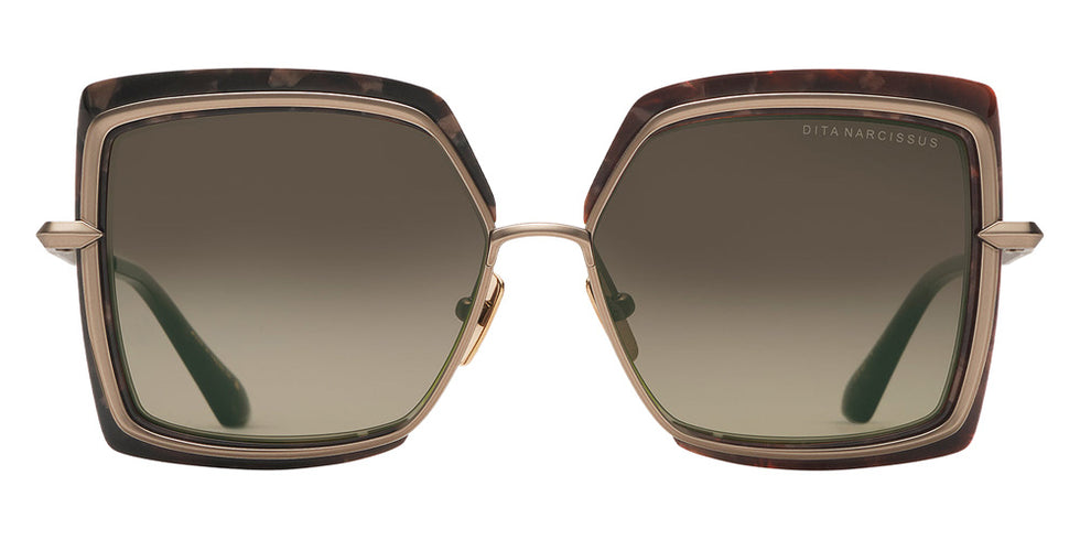 Dita® NARCISSUS Sunglasses DT DTS503-58-06 58 - Desert Abalone/Champagne