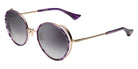 Dita® LAGEOS Sunglasses DT DTS532-52-02-Z 52 - Dark Lavendar/White Gold