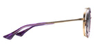 Dita® LAGEOS Sunglasses DT DTS532-52-02-Z 52 - Dark Lavendar/White Gold