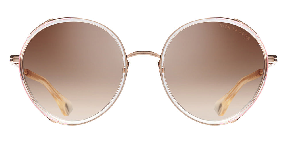 Dita® LAGEOS Sunglasses DT DTS532-52-03-Z 52 - White Rose Crystal/Rose Gold