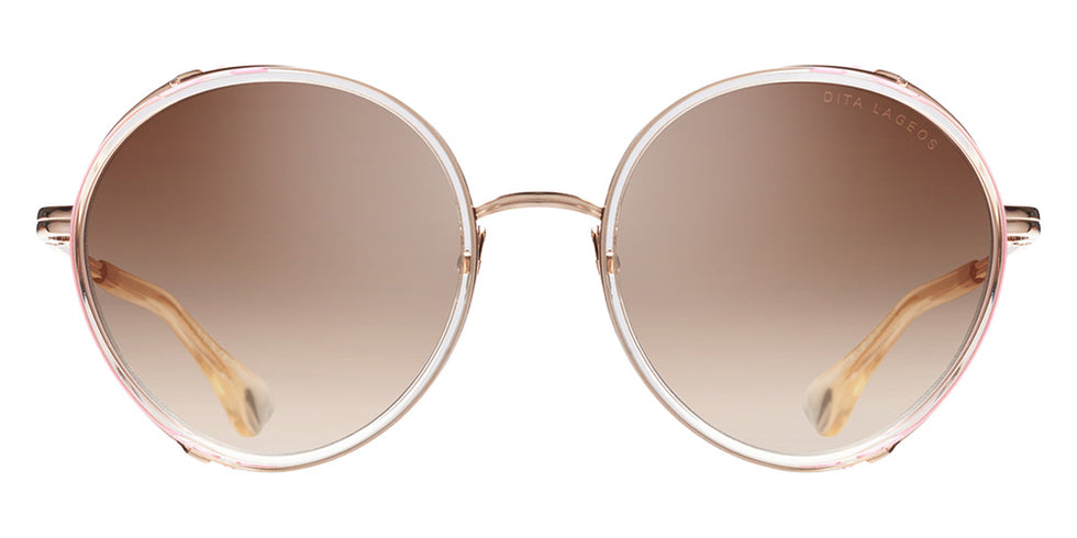 Dita® LAGEOS Sunglasses DT DTS532-52-03-Z 52 - White Rose Crystal/Rose Gold