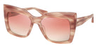 Dita® TELEMAKER Sunglasses DT DTS704-A-04 57 - Dusty Pink Swirl