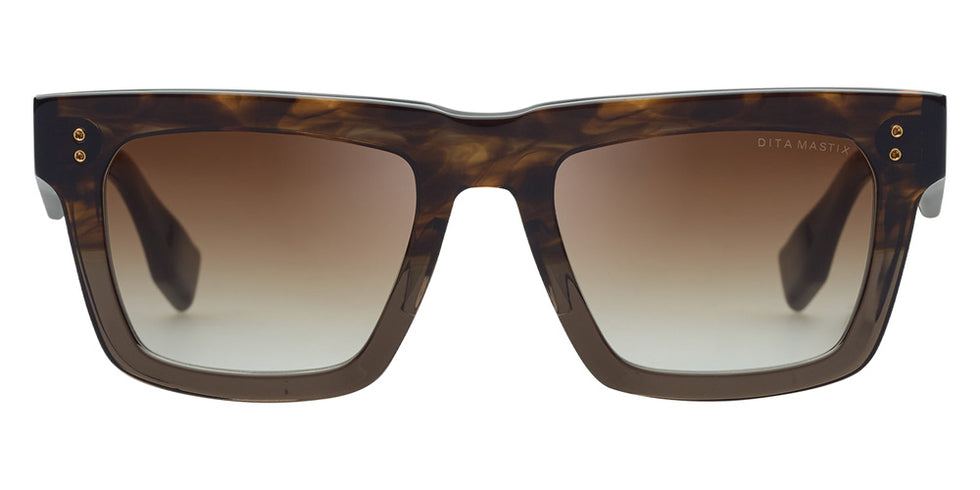 Dita® MASTIX Sunglasses DT DTS712-A-02 54 - Brown Swirl to Crystal Brown