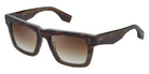 Dita® MASTIX Sunglasses DT DTS712-A-02 54 - Brown Swirl to Crystal Brown