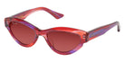 Dita® MM.100 x Marilyn Monroe Sunglasses DT DTS742-A-02 53 - Dreamy Red Swirl