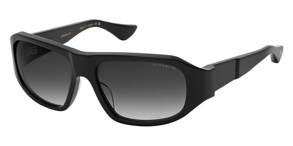 Dita® ZINZIRE Sunglasses DT DTS746-A-01 58 - Black/Yellow Gold