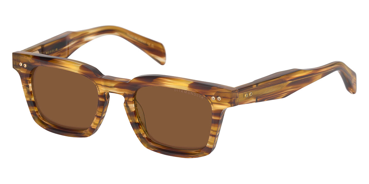 Dita® MONOLIX Sunglasses DT DTS750-A-03 50 - Brown Hazel