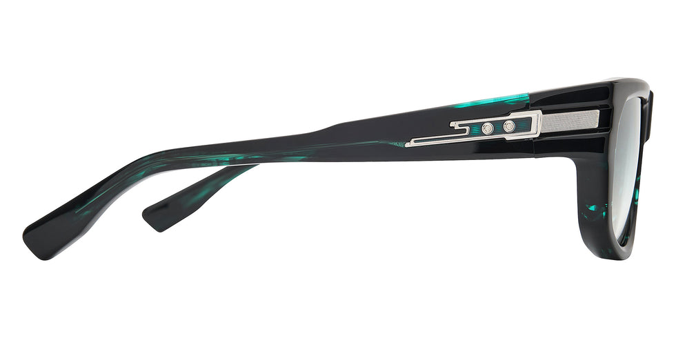 Dita® PRIDM Sunglasses DT DTS753-A-01 57 - Storm Swirl/Silver/Green