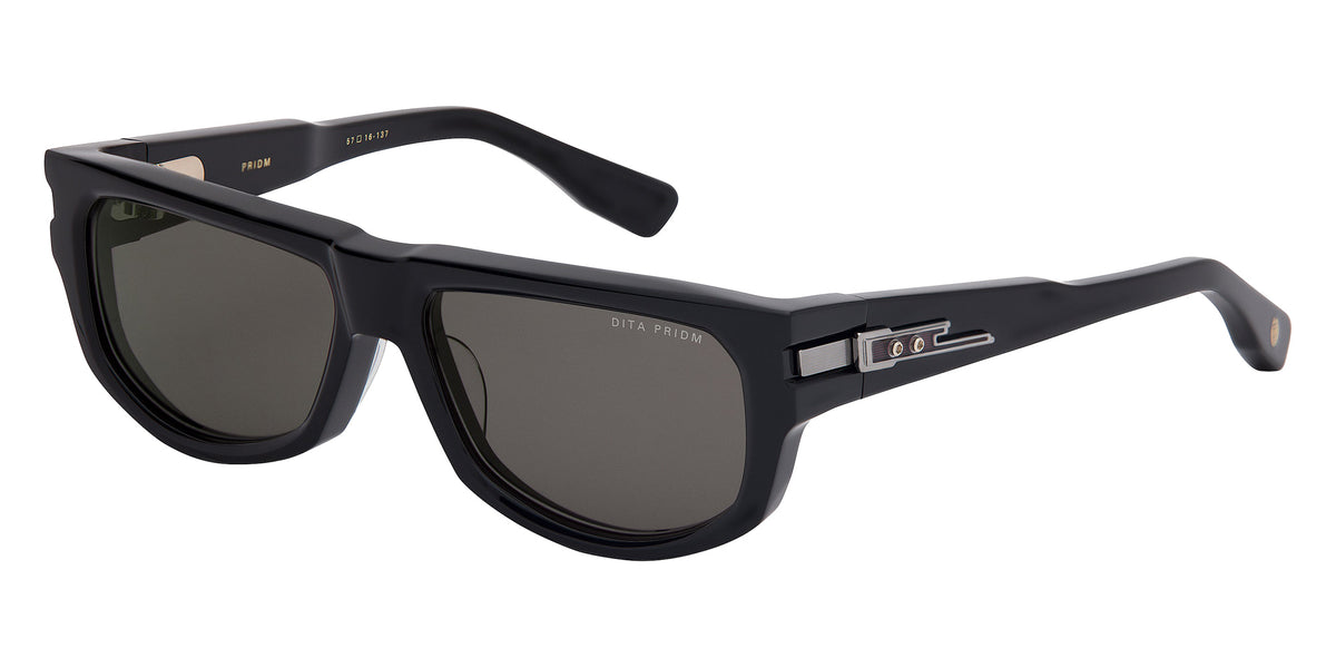 Dita® PRIDM Sunglasses DT DTS753-A-02 57 - Black/Black Palladium/Red