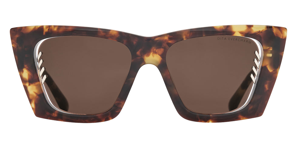 Dita® EVERCHARM Sunglasses DT DTS754-A-02 50 - Tortoise Haze/White Gold