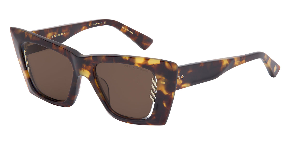 Dita® EVERCHARM Sunglasses DT DTS754-A-02 50 - Tortoise Haze/White Gold