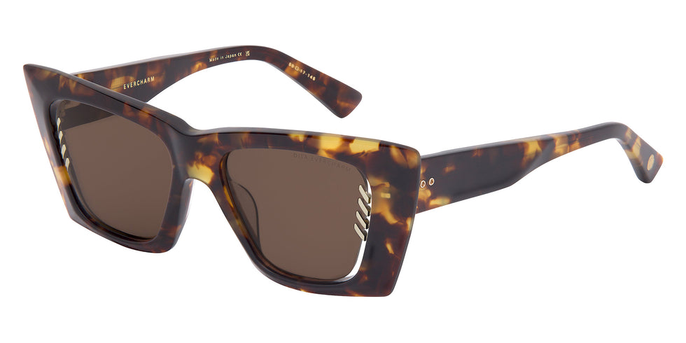 Dita® EVERCHARM Sunglasses DT DTS754-A-02 50 - Tortoise Haze/White Gold