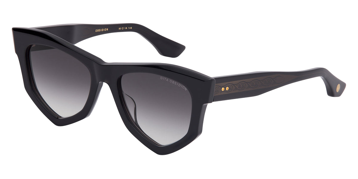 Dita® OBSIDION Sunglasses DT DTS755-A-01 52 - Black Glass