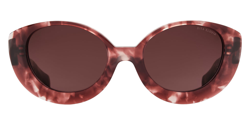 Dita® ELOVIA Sunglasses DT DTS756-A-02 51 - Rose Tortoise