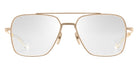 Dita® FLIGHT-SEVEN Eyeglasses DT DTX111-57-07 57 - Brushed White Gold