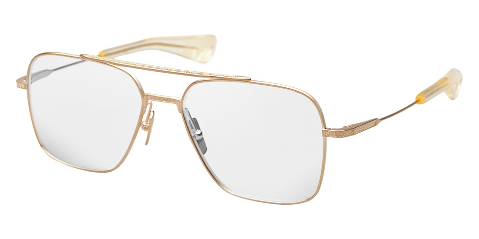 Dita® FLIGHT-SEVEN Eyeglasses DT DTX111-57-07 57 - Brushed White Gold