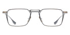 Dita® LINDSTRUM Eyeglasses DT DTX125-51-03-Z 51 - Black Iron/White Gold