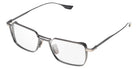 Dita® LINDSTRUM Eyeglasses DT DTX125-51-03-Z 51 - Black Iron/White Gold