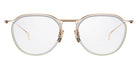 Dita® SCHEMA-TWO Eyeglasses DT DTX131-49-01-Z 54 - White Gold/Crystal Grey
