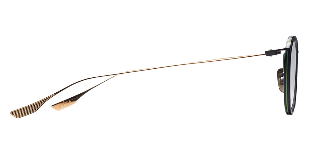 Dita® SCHEMA-TWO Eyeglasses DT DTX131-49-02-Z 54 - Black Iron/Gold