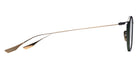 Dita® SCHEMA-TWO Eyeglasses DT DTX131-49-02-Z 54 - Black Iron/Gold
