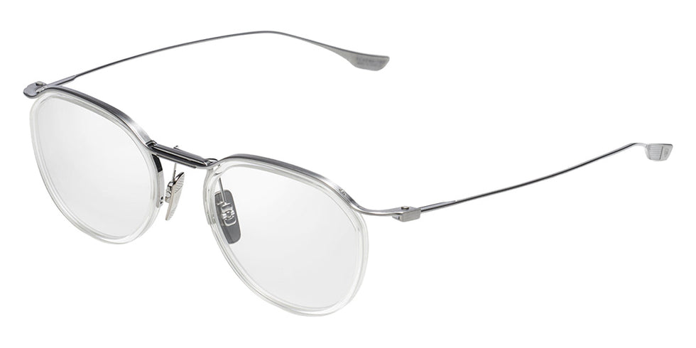 Dita® SCHEMA-TWO Eyeglasses DT DTX131-49-03-Z 54 - Antique Silver/Crystal Clear
