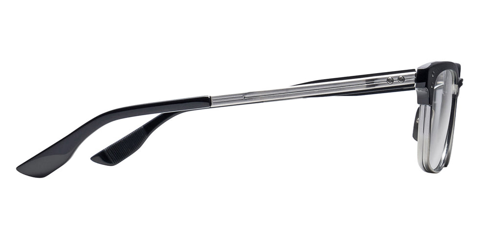 Dita® STATESMAN-SIX Eyeglasses DT DTX132-52-01-Z 52 - Black/Antique Silver/Matte Black