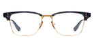 Dita® STATESMAN-SIX Eyeglasses DT DTX132-55-03-Z 55 - Dark Grey Swirl/Yellow Gold/Black Iron