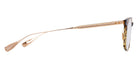Dita® BUCKEYE (+) Eyeglasses DT DTX149-A-02 47 - Timber Brown/White Gold