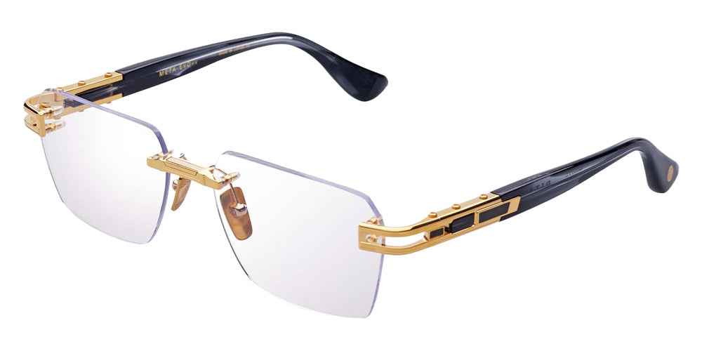 Dita® META-EVO Rx Eyeglasses DT DTX154-A-01 56 - Yellow Gold/Ink Swirl
