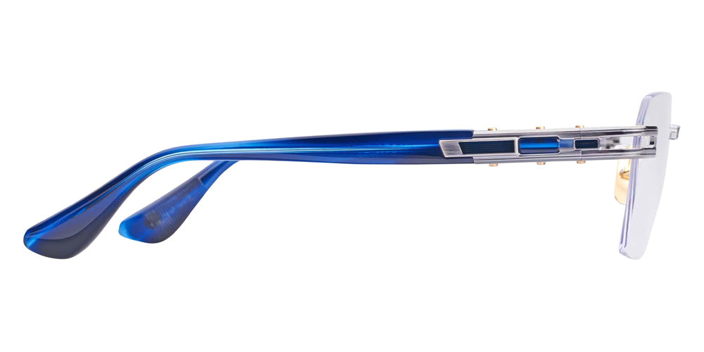 Dita® META-EVO Rx Eyeglasses DT DTX154-A-02 56 - Antique Silver Blue Swirl