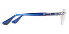 Dita® META-EVO Rx Eyeglasses DT DTX154-A-02 56 - Antique Silver Blue Swirl