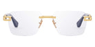 Dita® META-EVO Rx Eyeglasses DT DTX154-A-03 56 - Yellow Gold/Arctic Swirl