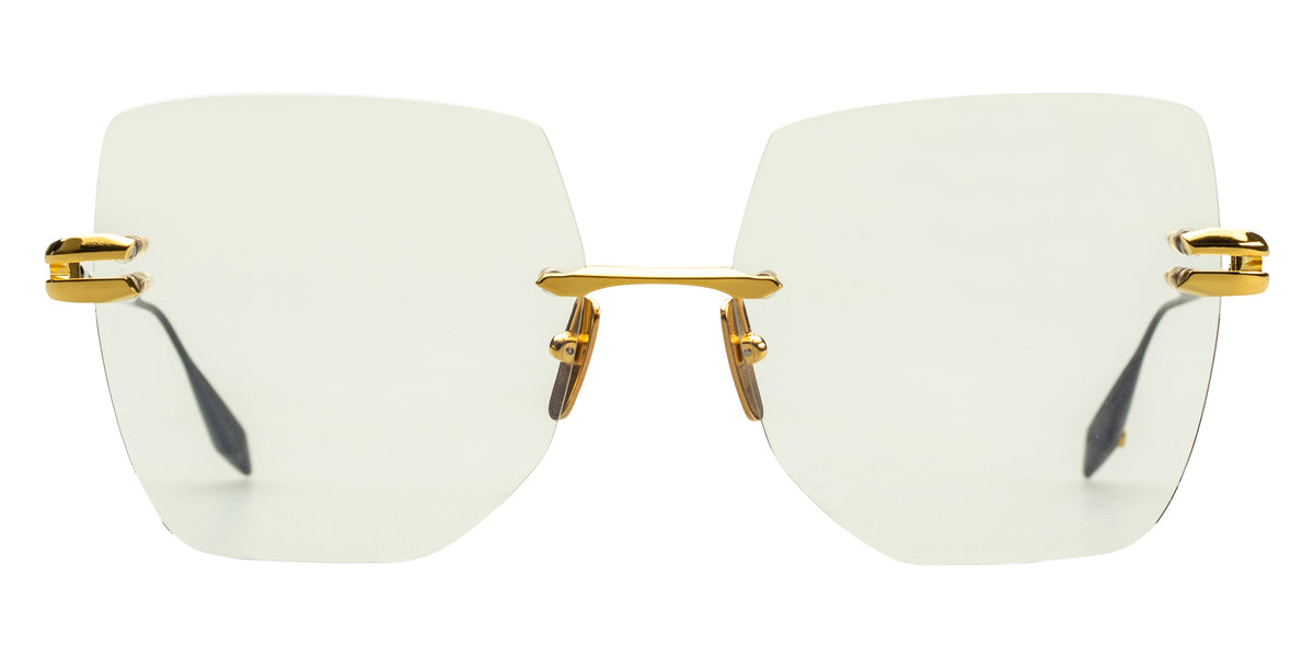 Dita® EMBRA OPTICAL Eyeglasses DT DTX155-A-01 58 - Yellow Gold/Black Rhodium