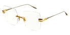 Dita® EMBRA OPTICAL Eyeglasses DT DTX155-A-01 58 - Yellow Gold/Black Rhodium